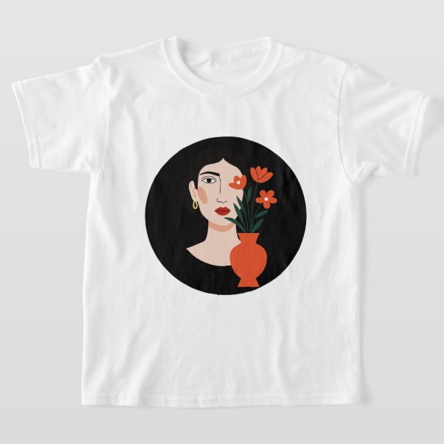 Portrait of a woman T-Shirt (Ablage )