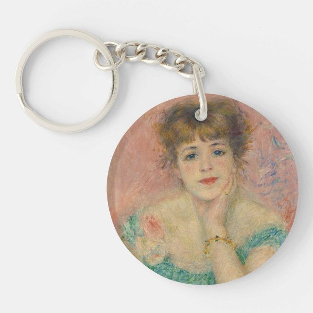Portrait of Actress Jeanne Samary, Auguste Renoir (Devant)