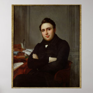 Portrait of Alexandre Auguste Ledru-Rollin Poster