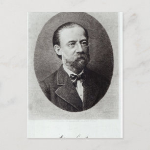 Portrait of Bedrich Smetana Postkarte