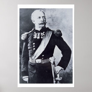 Portrait of Brigadier-General Nelson A. Miles Poster