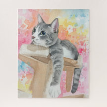 Portrait of Cat Puzzle