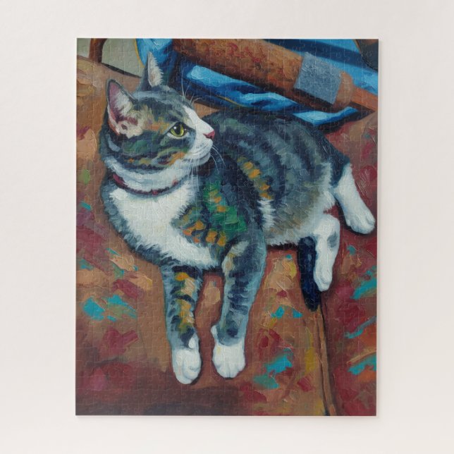 Portrait of Cat Puzzle (Vertikal)