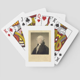 Portrait of George Washington, engraved by William Spielkarten
