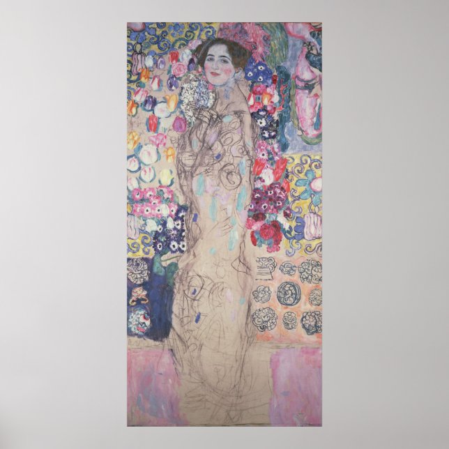 Portrait of Maria Munk Poster (Vorne)