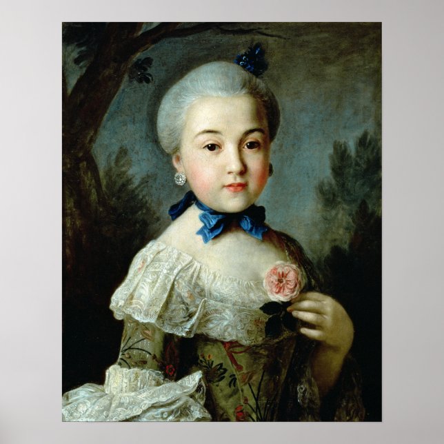 Portrait of Princess Charlotte Sophia Poster (Vorne)