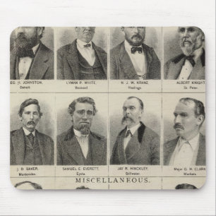 Portrait of Real Anwesen Dealers, Minnesota Mousepad