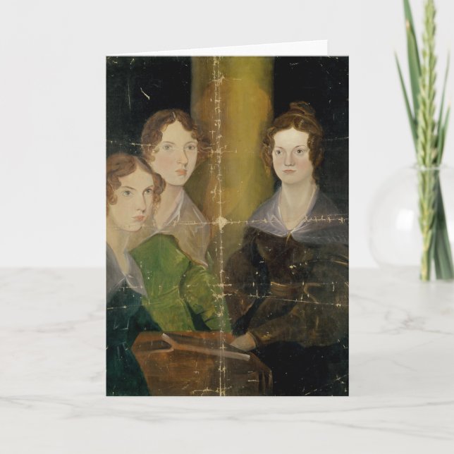 Portrait of the Bronte Sisters, c.1834 Karte (Vorderseite)