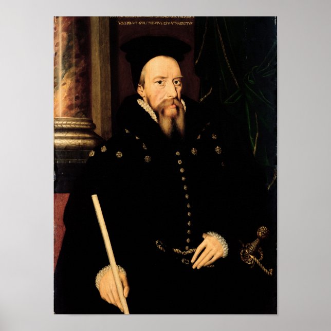 Portrait of William Cecil Poster (Vorne)