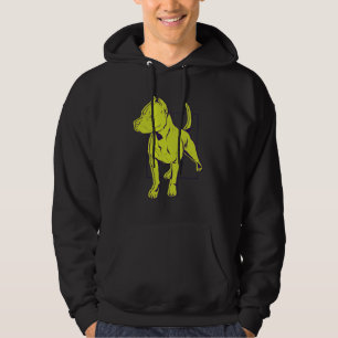 Portrait Pit Bull Terrier Hoodie