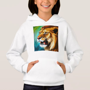 Portrait Posé côté Lion rugissant-57566