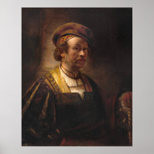 Portrait - Poster de Rembrandt Fine Art