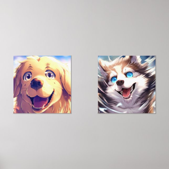 Portrait pour animaux de compagnie personnalisable (Recto)