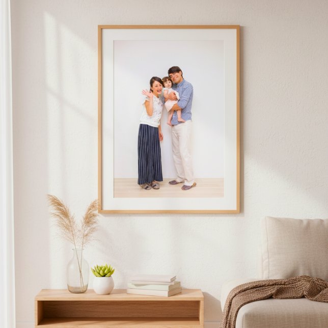 Portrait Premium Satin Foto (The "Family Keepsake" Print | Premium Satin Photo Portrait)