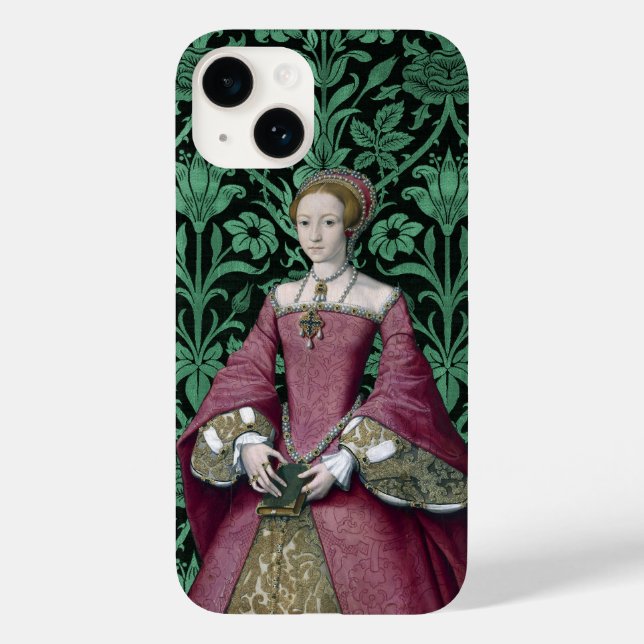 Portrait Prinzessin Elizabeth Tudor, Königin Case-Mate iPhone 14 Hülle (Rückseite)