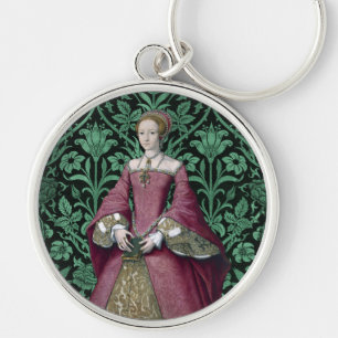 Portrait Prinzessin Elizabeth Tudor, Königin Schlüsselanhänger
