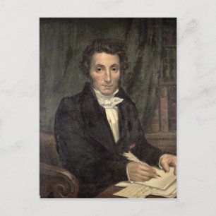 Portrait Rene von Caillie Postkarte
