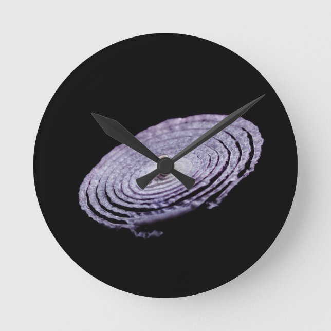 Portrait Runde Wanduhr (Vorderseite)