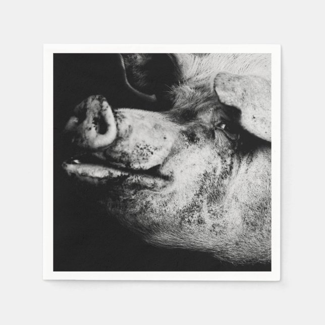 Portrait Serviette (Vorderseite)