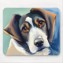 Portrait Sketch Painting Mousepad