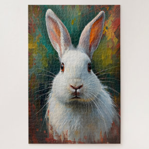 Portrait über künstlerische Kaninchen - lebhafte Ö