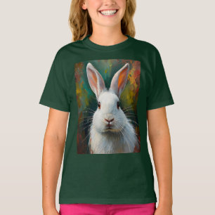 Portrait über künstlerische Kaninchen - lebhafte Ö T-Shirt