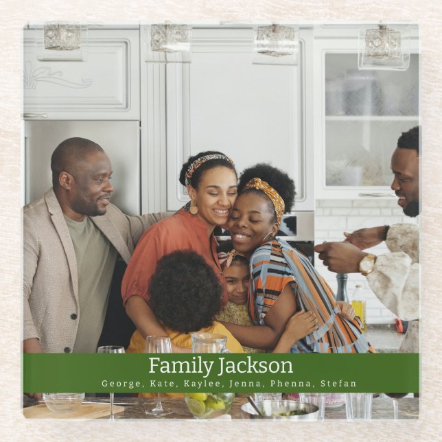 Portrait Untersetzer - Kunst des Drinks (Vorderseite)