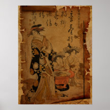 Portrait Vintager Japanerinnen