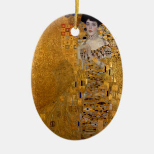 Portrait von Adele Bloch Bauer Keramikornament