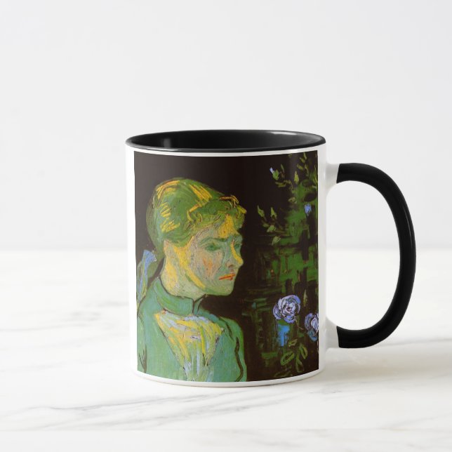 Portrait von Adeline Ravoux Van Gogh Fine Art Tasse (Rechts)