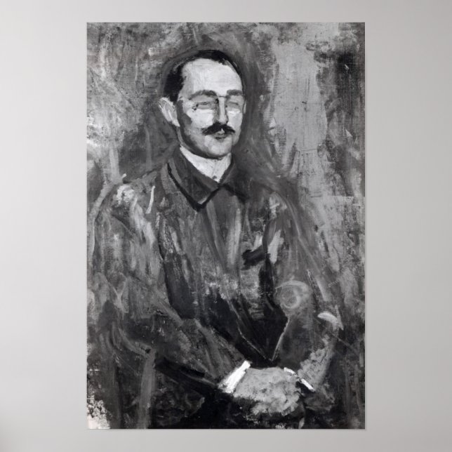 Portrait von Albert Marquet Poster (Vorne)