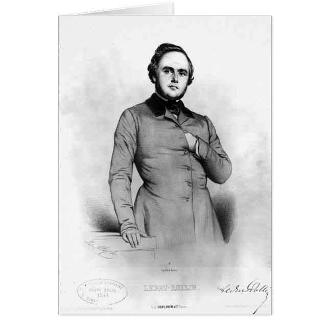 Portrait von Alexander Ledru-Rollin (Vorne)