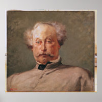 Portrait von Alexandre Dumas fils