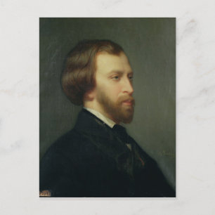 Portrait von Alfred de Musset Postkarte