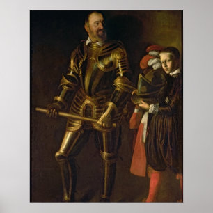 Portrait von Alof de Wignacourt, Großmeister des Poster