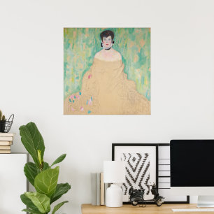 Portrait von Amalie Zuckerkandl von Gustav Klimt Poster
