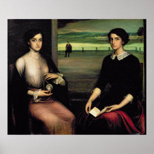 Portrait von Angeles und Fuensanta Poster