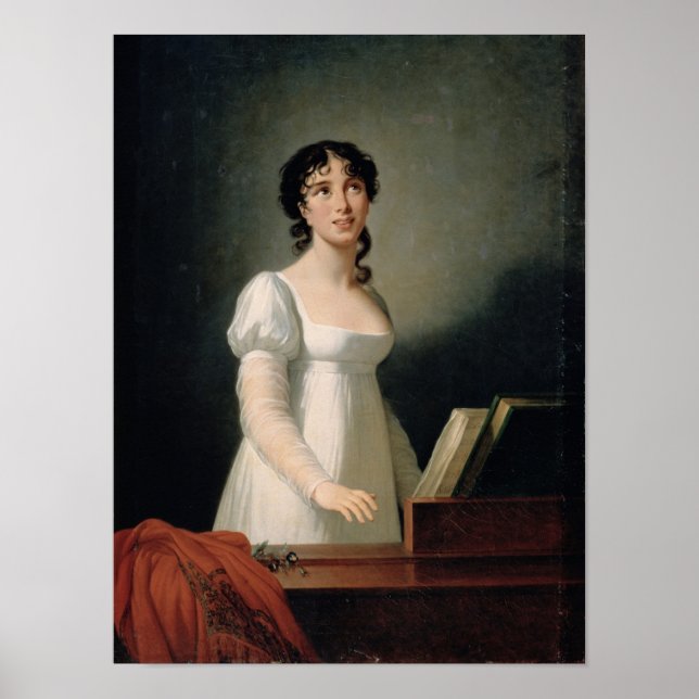 Portrait von Angelica Catalani Poster (Vorne)