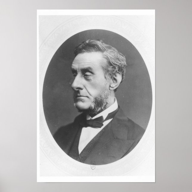 Portrait von Anthony Ashley Cooper Poster (Vorne)