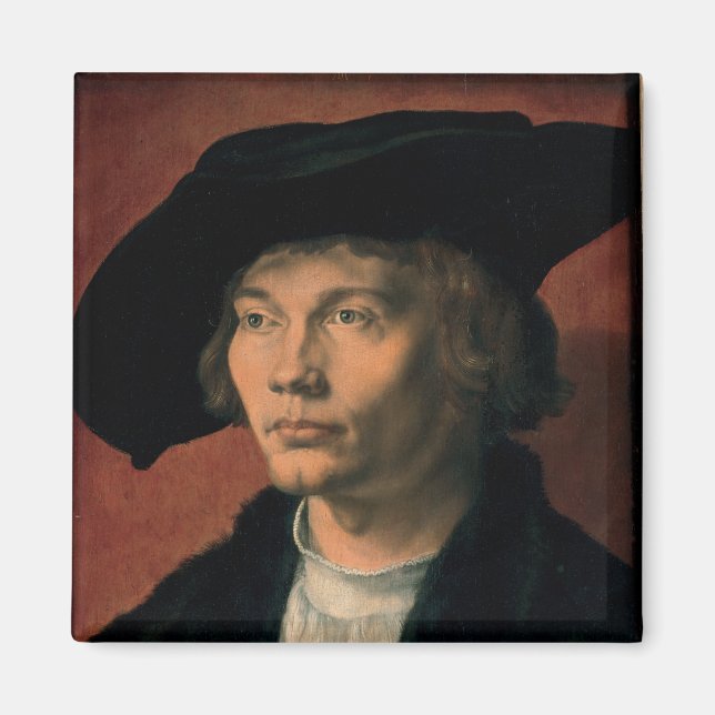 Portrait von Bernard von Reesen von Durer Magnet (Vorne)