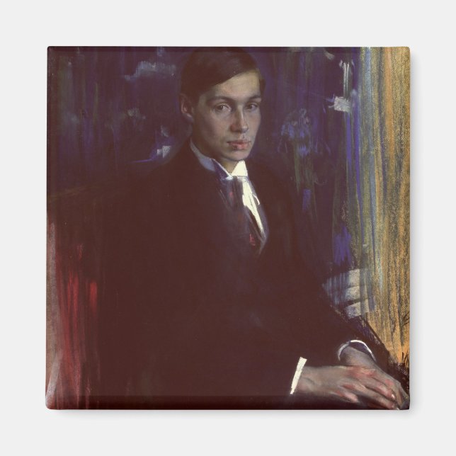 Portrait von Boris Pasternak Magnet (Vorne)