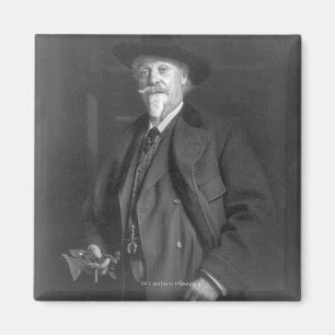 Portrait von "Buffalo Bill" Cody Magnet