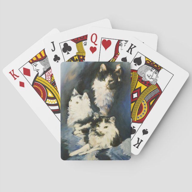 Portrait von Buffy Playing Cards Spielkarten (Rückseite)