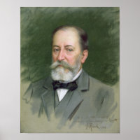 Portrait von Camille Saint-Saens 1903