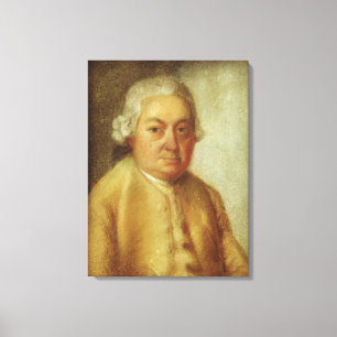 Portrait von Carl Philipp Emanuel Bach, c.1780 Leinwanddruck