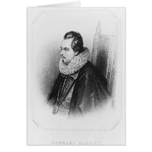 Portrait von Charles Blount 8. Earl of