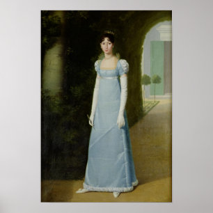 Portrait von Charlotte Bonaparte 1808 Poster