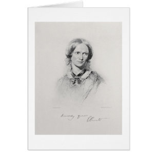 Portrait von Charlotte Bronte, graviert von Walker