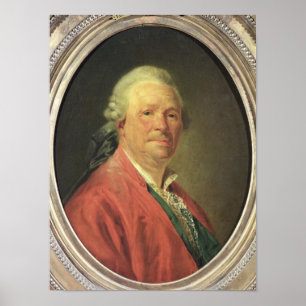 Portrait von Christoph Willibald von Gluck , 1777 Poster