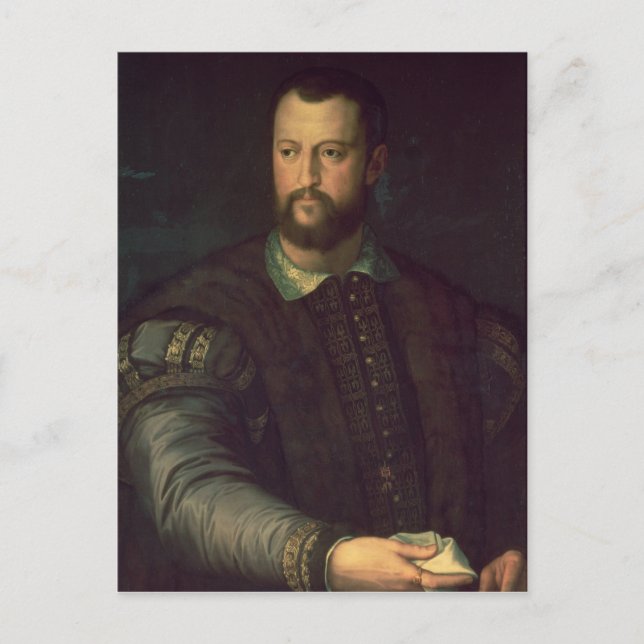 Portrait von Cosimo I de' Medici 1559 Postkarte (Vorderseite)